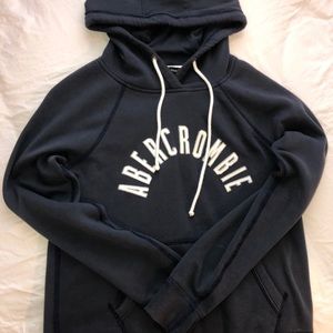 blue abercrombie hoodie